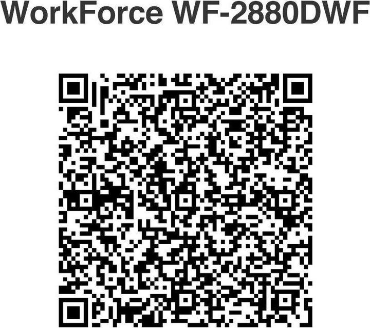 Actual product image Epson WorkForce WF-2880DWF (Ink, Colour)