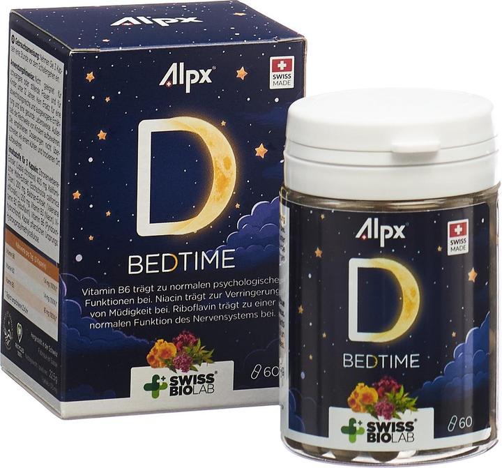 Produktbild Alpx BEDTIME Kaps Ds 60 Stk (60 Stück, Kapseln, 51 g)
