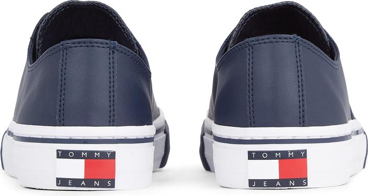 Actual product image Tommy Hilfiger Tommy Jeans Mens Leather Vulc - 55397 (44)