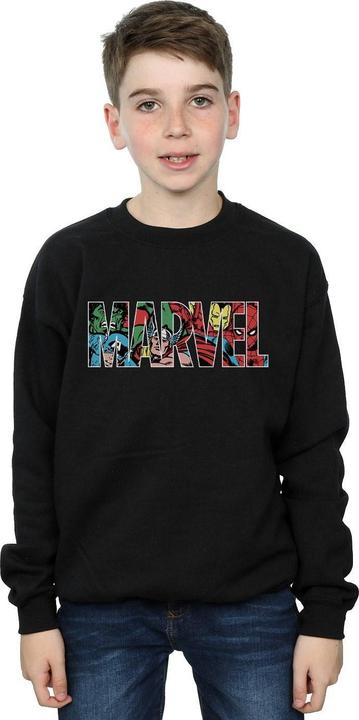 Actual product image Boys Character Infill Logo Sweatshirt (152, 158)