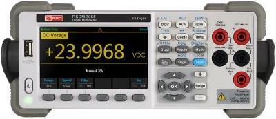 Rs Pro Dual display desktop DMM,USB to GPIB IF (CAT I, CAT II)