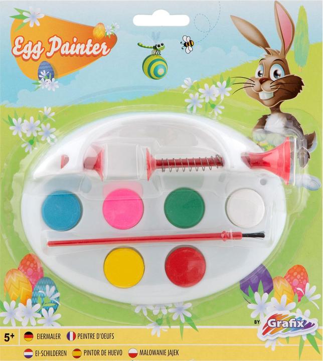 Produktbild Grafix Eiermühle mit Farbe und Pinsel