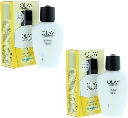 Olay Complete Day Lotion Sensitive Spf15 (Sonnenlotion, SPF 15, 100 ml, 100 g)