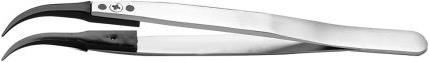 Actual product image Rs Pro Plastic replaceable tip tweezers 130mm.