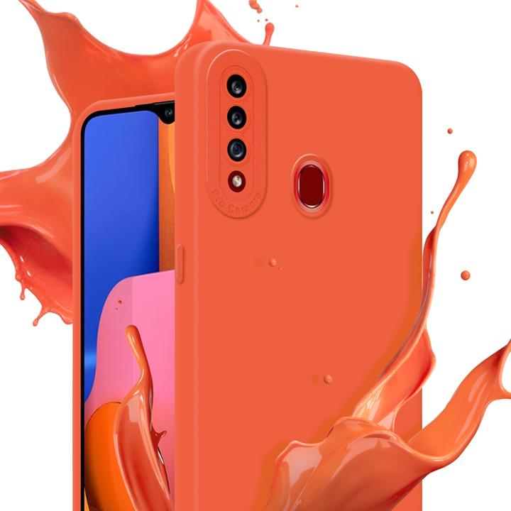 Actual product image Cadorabo Case for Samsung Galaxy A20s in TPU Fluid LM162 Style (Samsung Galaxy A20s)