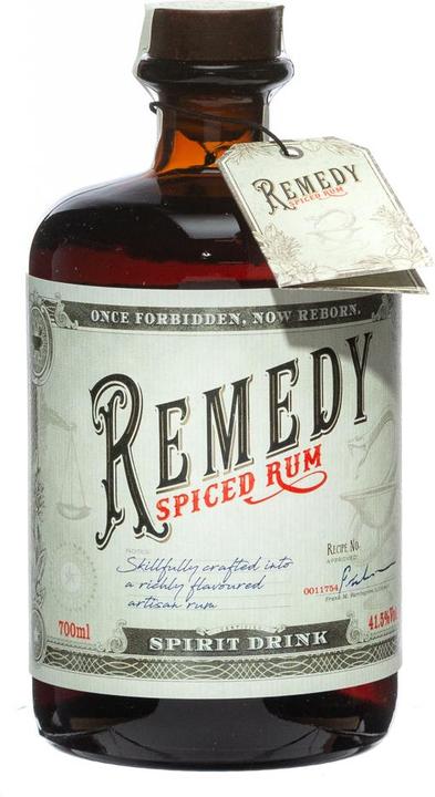 Actual product image spiced rum