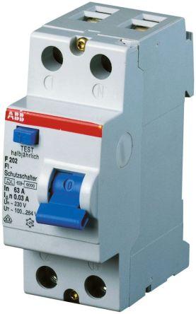 Produktbild ABB FI-Schutzschalter 2-polig 25A/0,3A