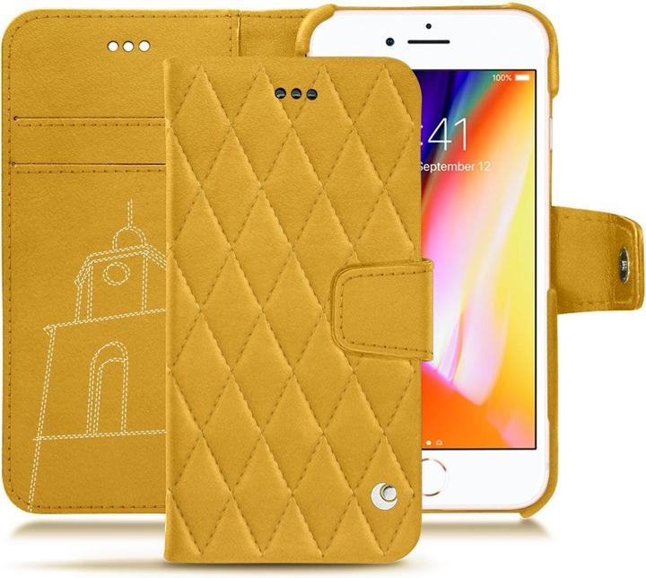 Noreve Lederschutzhülle Wallet (Apple iPhone 8)