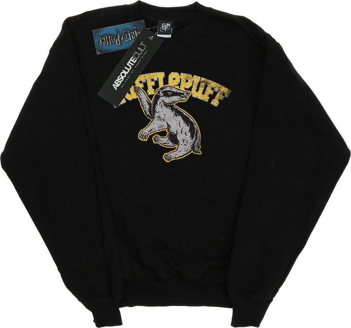 Actual product image Girls Hufflepuff Sweatshirt (152, 158)