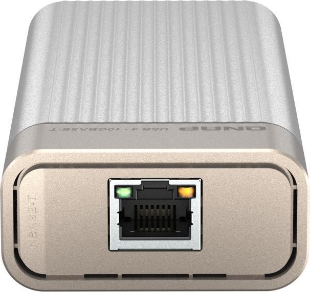Actual product image QNAP USB 4 Type-C to 1 x 10GBASE-T Network Ad