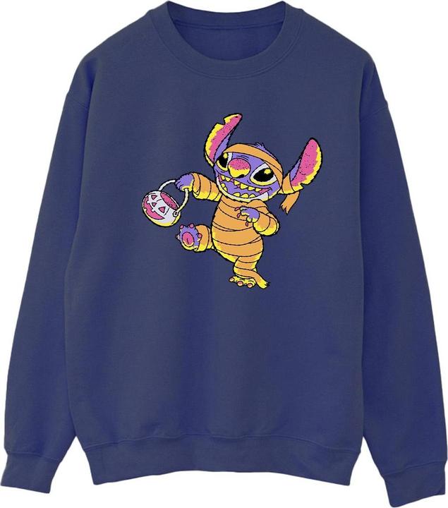 Actual product image Lilo & Stitch Womens/Ladies Trick Or Treat Sweatshirt (4XL)