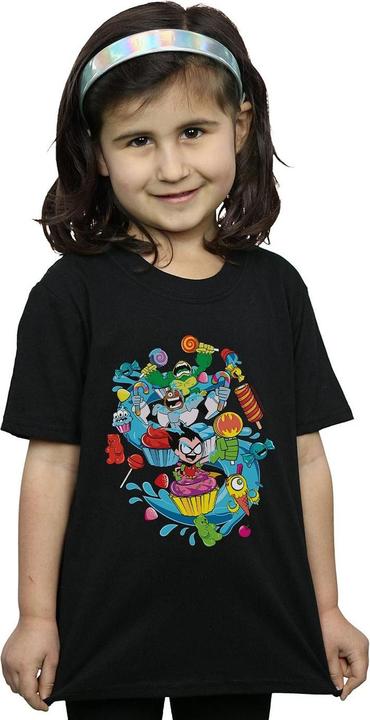 Immagine prodotto Teen Titans Go Candy Mania Maglietta Ragazze (152, 158)