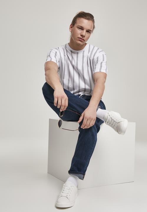 Produktbild Urban Classics Heavy Oversized AOP Stripe Tee (XL)