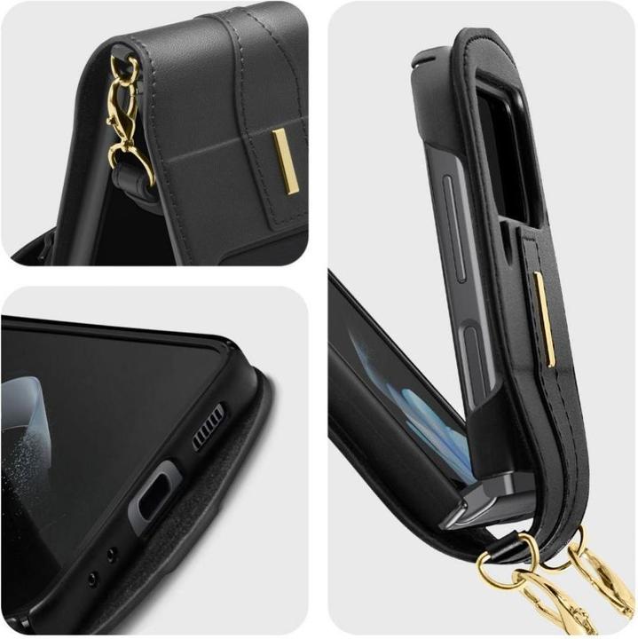 Produktbild Spigen Sigen LIENAR CALIN GALAXY MIT 4 BLACK FLIP (Samsung Galaxy Z Flip4)