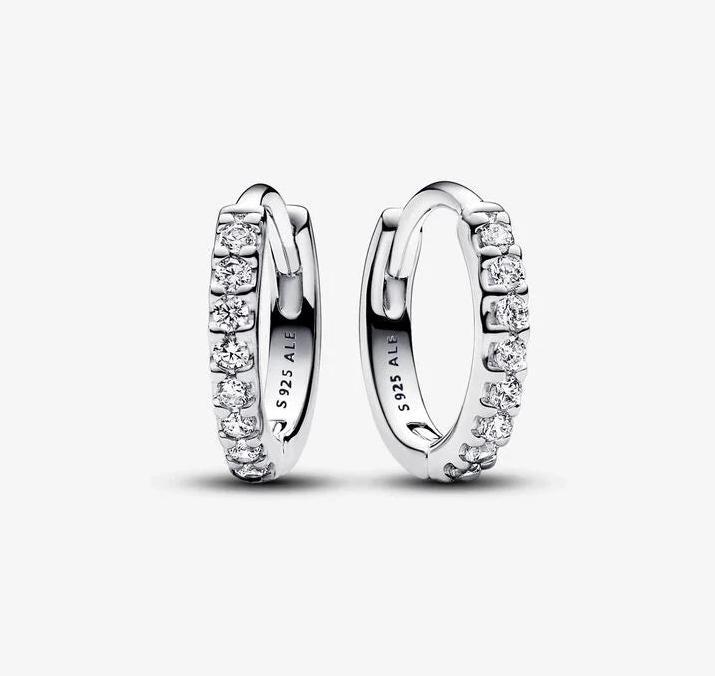 Actual product image Pandora Huggie (Sterling silver 925)