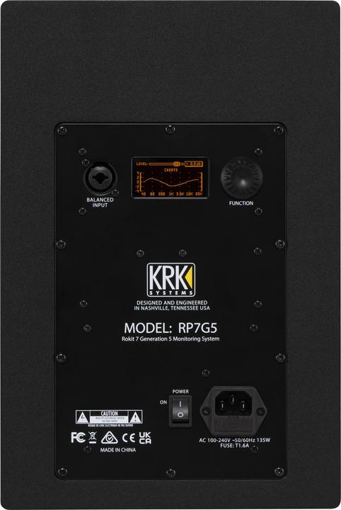 Actual product image KRK Rokit 7 G5 (Active, 1 pc., 1x 145 W)