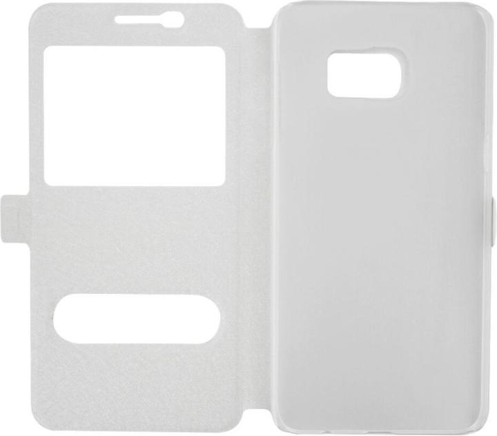 Immagine prodotto NoName Custodia Flip in TPU per Samsung Galaxy S6 Edge Plus bianco (Samsung Galaxy S6 Edge+)