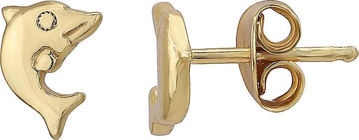 Produktbild Leyda Delfin Ohrstecker (Silber 925 1 Mikron Gelb Vergoldet 18k)