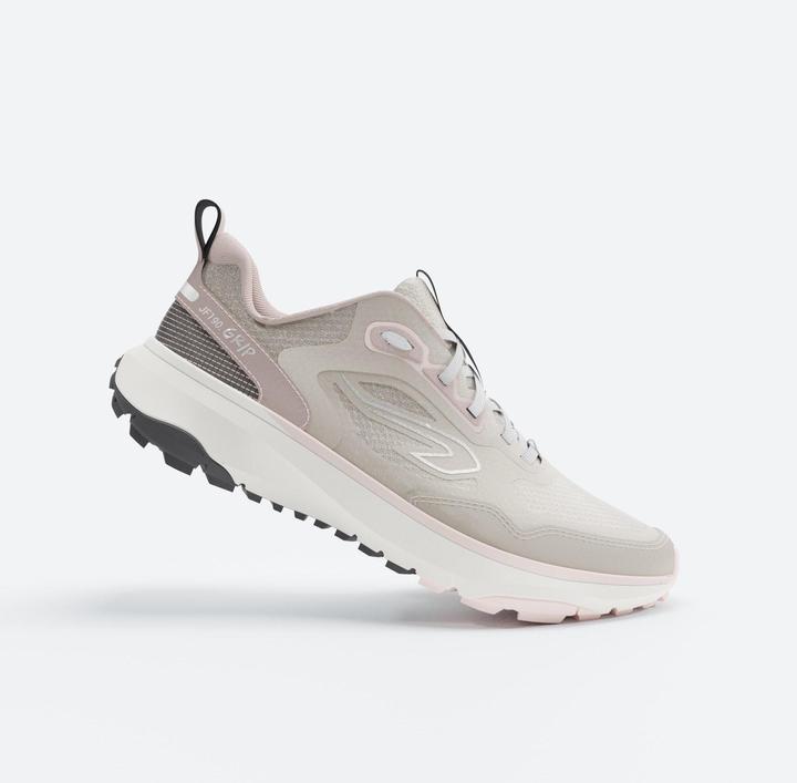 Actual product image Kalenji Laufschuhe Trailrunning Damen - JF 190 Grip beige/rosa (40)