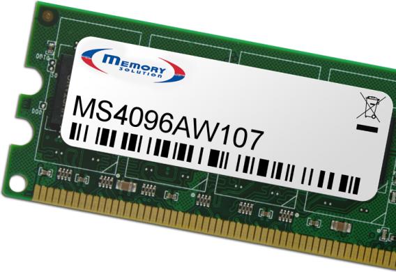 Actual product image Memorysolution DDR3 (M17XR3, 1 x 4GB)