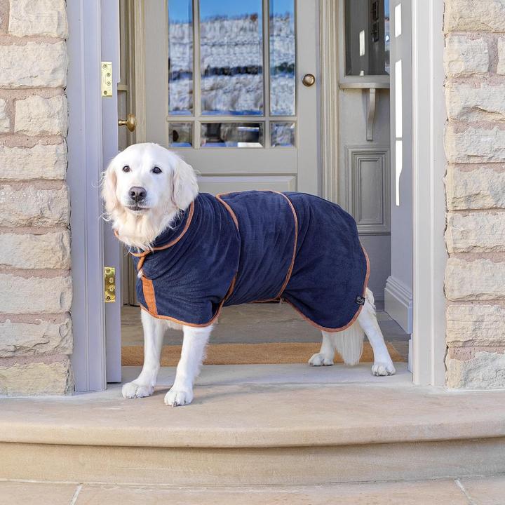 Actual product image Lucky Paws Hundebademantel (XL, Dog bathrobe)