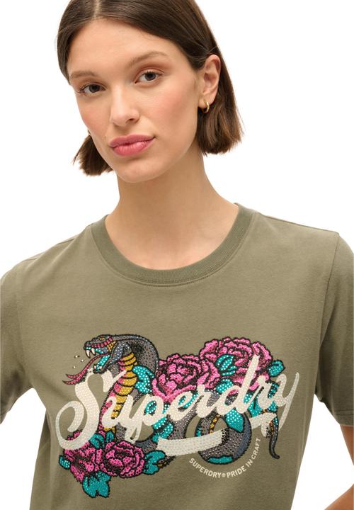 Image du produit Superdry t-shirt décontracté tattoo script (XS)