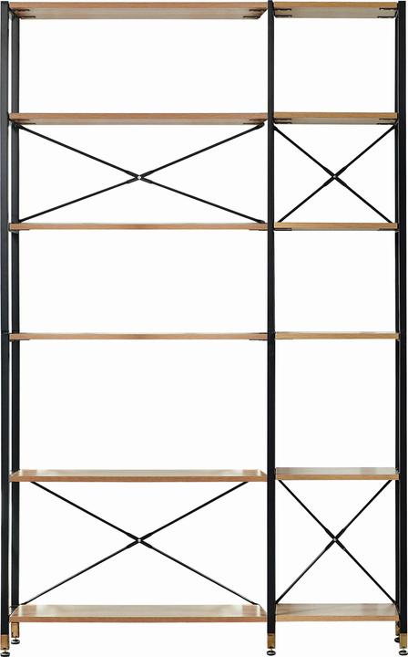 Produktbild Möbilia 1 breites Regal, 1 schmales Regal (127.5 x 30 x 210 cm)
