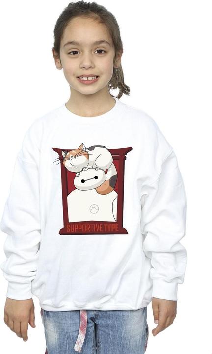 Produktbild Disney Big Hero 6 Baymax Frame Support Sweatshirt Mädchen (116)