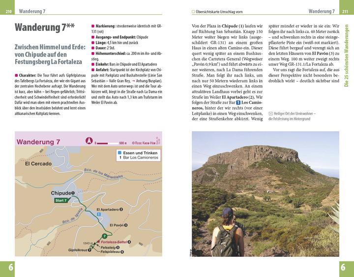 Produktbild Reiseführer La Gomera mit 20 Wanderungen und Faltplan (Deutsch, Izabella Gawin, 2023)