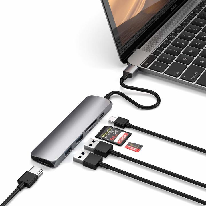 Image du produit Satechi ST-SCMA2M (USB-C, 6 Ports)