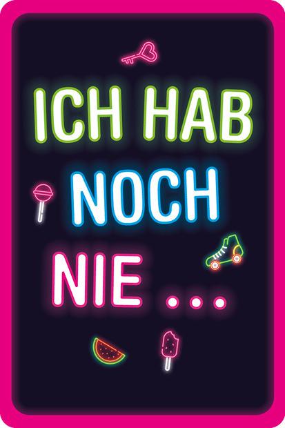 Actual product image Card game: I have never... - for kids and teens (German)