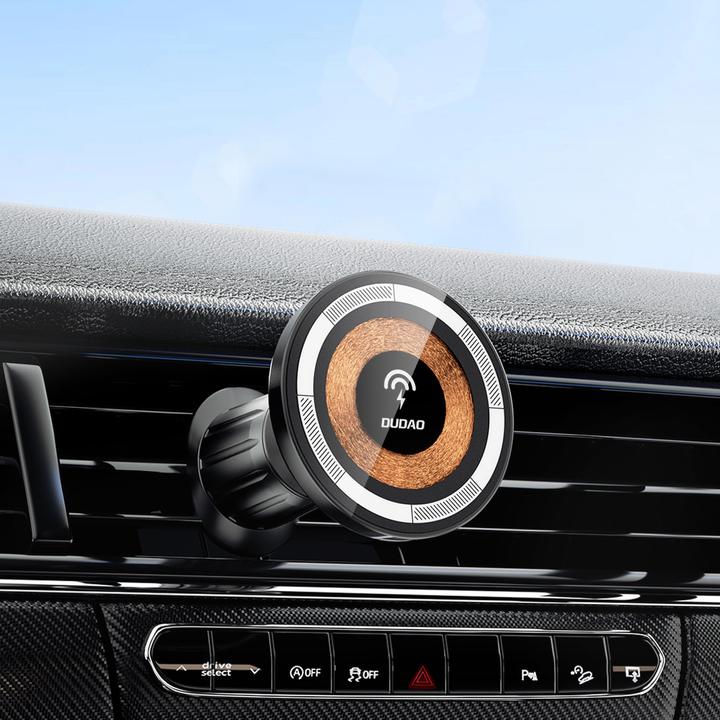 Actual product image Dudao F12MAX 15W Wireless Charger and Car holder