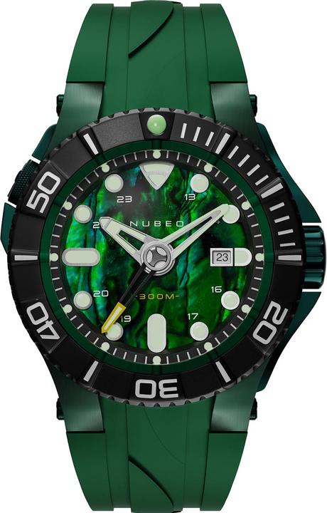 Produktbild Nubeo NB-6054-08 Herrenuhr Manta Automatik 54mm 30ATM (Taucheruhr, 54 mm)