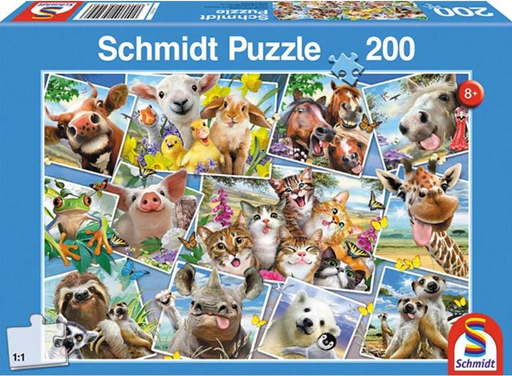 Produktbild Schmidt Spiele Tierische Selfies (200 Teile)