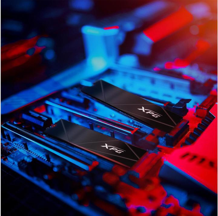 Image du produit Adata SSD 500GB PCI-E NVMe XPG Gammix S50 CORE détail (500 Go, M.2 2280)