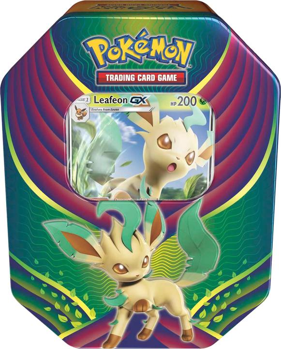 Immagine prodotto Pokémon Kartenspiel TCG: Evolution Celebration Tin Featuring Leafeon-GX (Inglese, Pacchetto Booster)