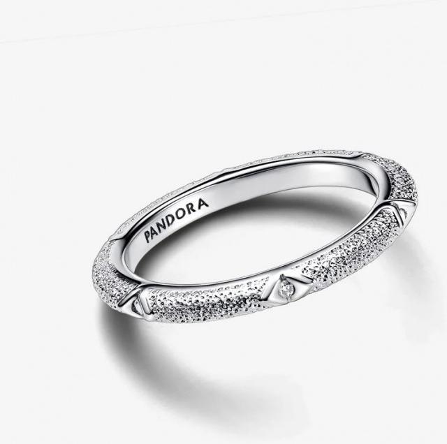 Produktbild Pandora ME Struktur & Steine Ring (58, 925 Silber)