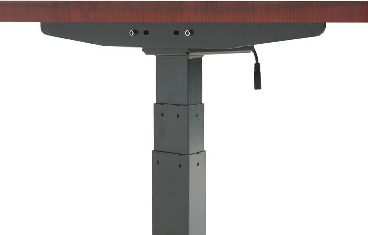 Produktbild Swisshandel24 Schreibtisch, Computertisch, elektrisch höhenverstellbar 160x80cm 53kg Kirsch-Dekor, anthrazit-gra (160 x 80 x 121 cm)