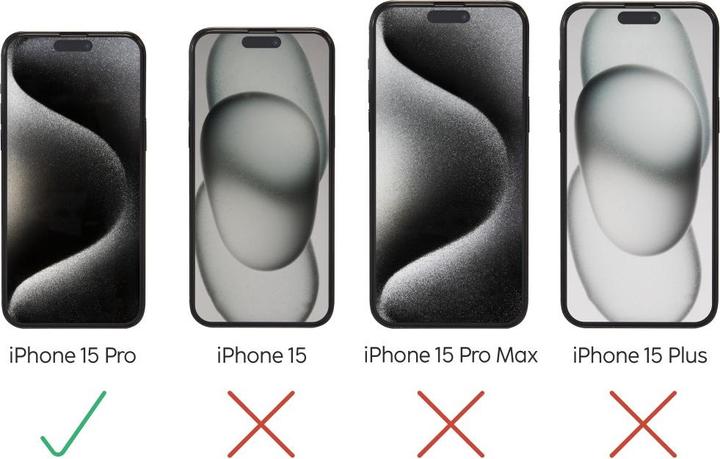 Immagine prodotto Hama Protezione trasparente (1 Pezzo/i, Apple iPhone 15 Pro)