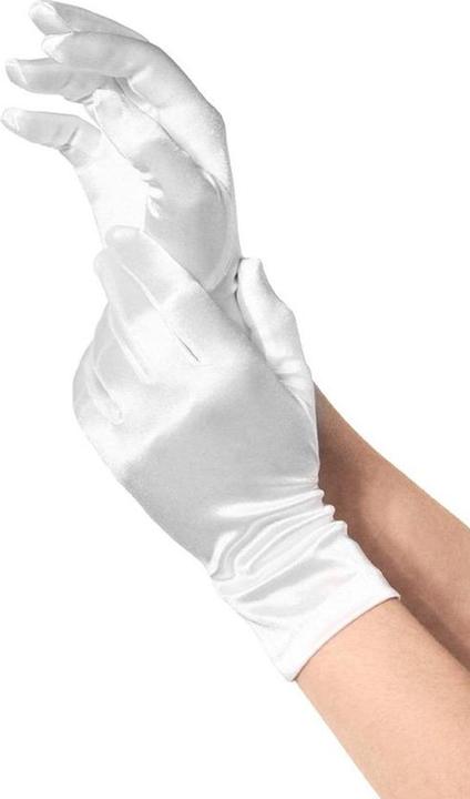 Produktbild Leg Avenue Wrist Length Satin Gloves (One Size)