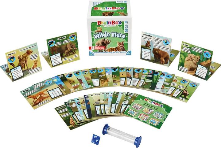 Produktbild Brainbox Brain Box- Wilde Tiere (Deutsch)