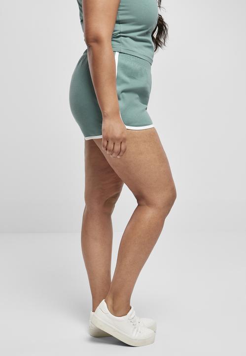 Actual product image Urban Classics Ladies Organic Interlock Retro Hotpants (XXL)