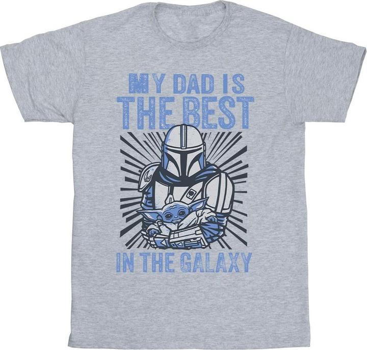Image du produit Star Wars - T-shirt MANDALORIAN BEST DAD - Fille (128)