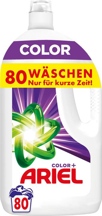 Ariel Couleur (80 Cycles de lavage, Lessive liquide)