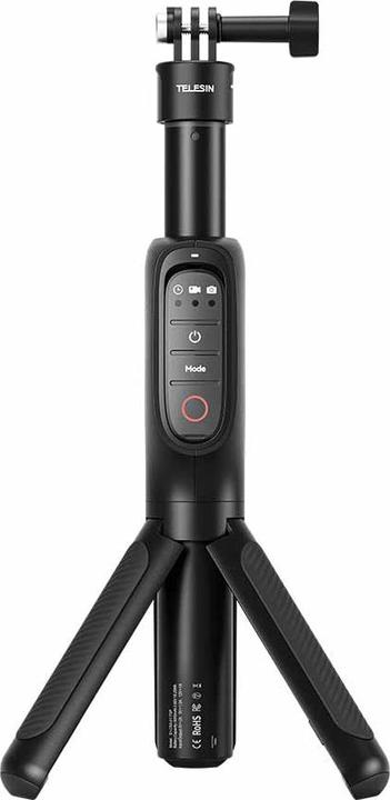 Produktbild Telesin Shorty Rechargeable Remote Control Tripod Selfie Stick (GoPro Hero 11, GoPro Hero 10)