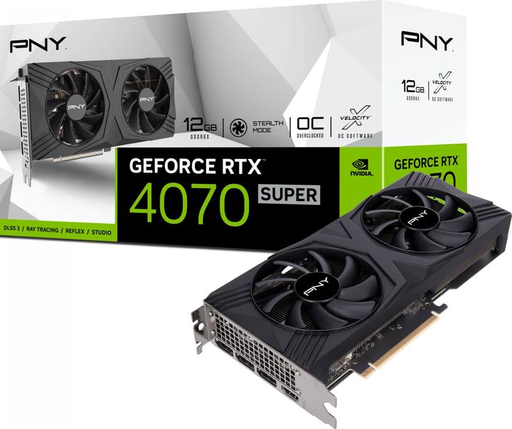 Actual product image PNY GeForce RTX 4070 SUPER VERTO (12 GB)
