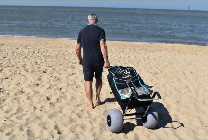 Produktbild 9WS Diable en Alu pour paddle avec roues ballon idales pour le sable