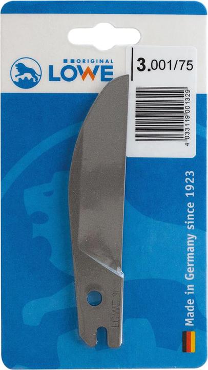 Actual product image Löwe Replacement blade 3001/75, long, for cable duct shears (Replacement blade)
