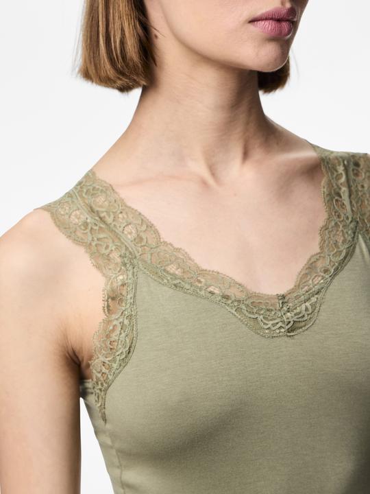 Actual product image Pieces Pcbarbera Lace Top Noos Bc (L)