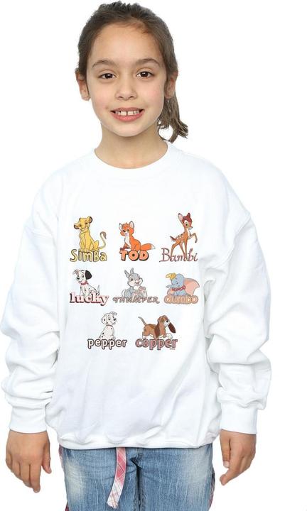Image du produit Disney - Sweat LITTLE FRIENDS ANIMALS - Fille (116)